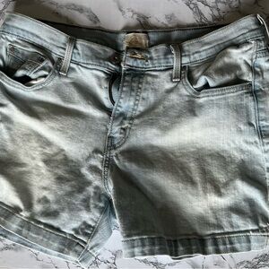 Levi’s 515 Mid Length Short, Blue, Mid Rise, 12, Summer